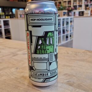 Hop Hooligans  Cucumber Calamansi Mint Cilantro Habanero Sour Ale - Het Biermeisje