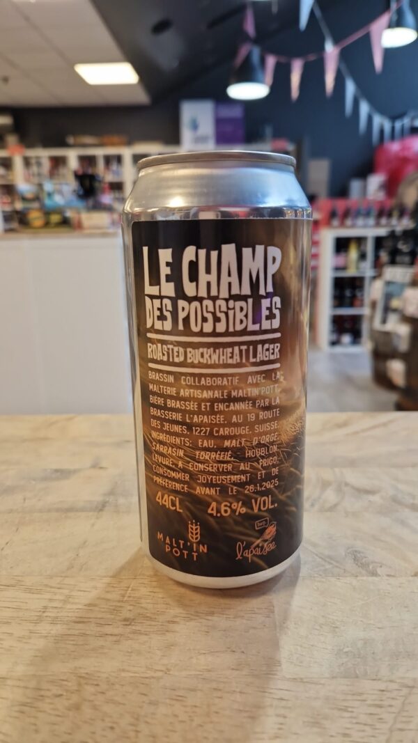 Brasserie L'Apaisée - Le Champ Des Possibles (Specialty Grain)