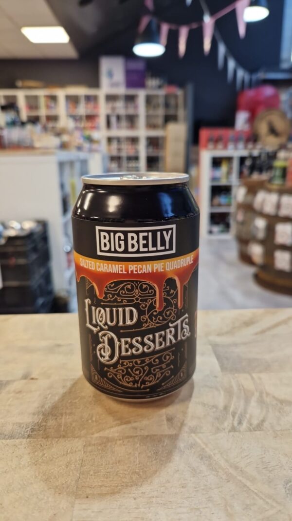 Big Belly - Liquid Desserts Salted Caramel Pecan Pie Quadruple