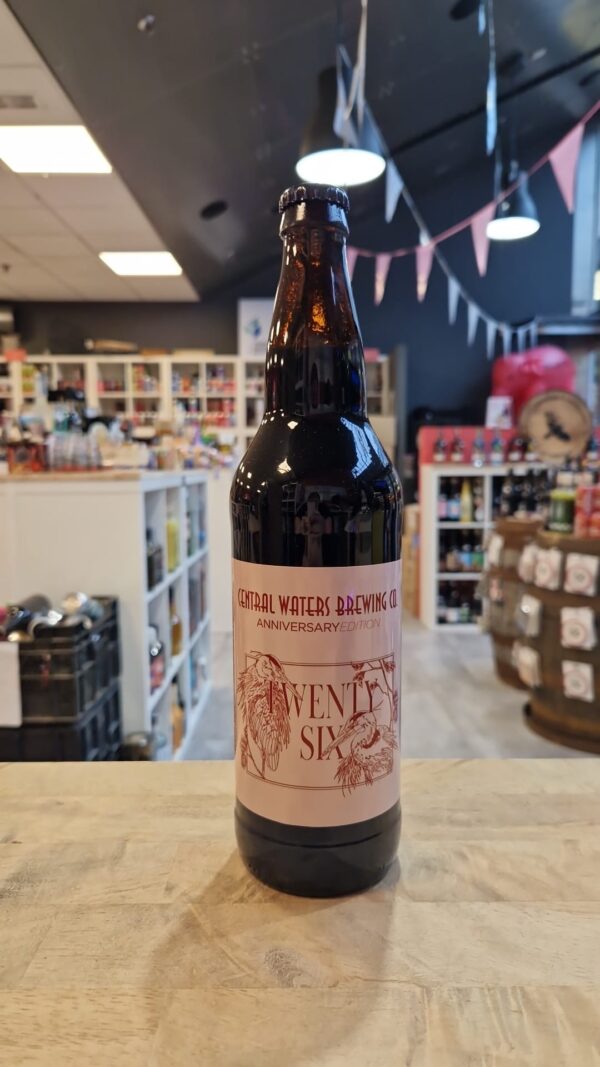 Central Waters - Twenty Six Variant, Barrel Aged Stout with Raspberries and Vanilla