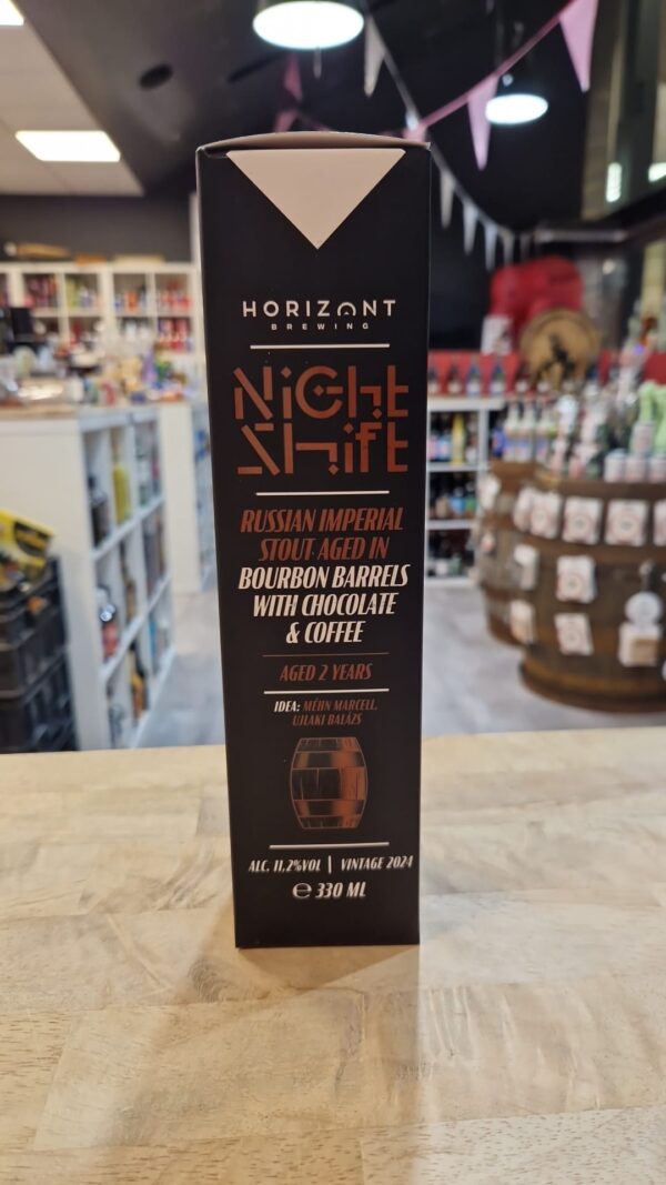 Horizont - Night Shift Vintage 2024 - Russian Imperial Stout Aged In Bourbon Barrels With Chocolate & Coffee