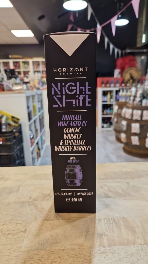 Horizont - Night Shift Vintage 2024 - Tricale Wine Aged In Gemenc Whiskey & Tennessee Whiskey Barrels