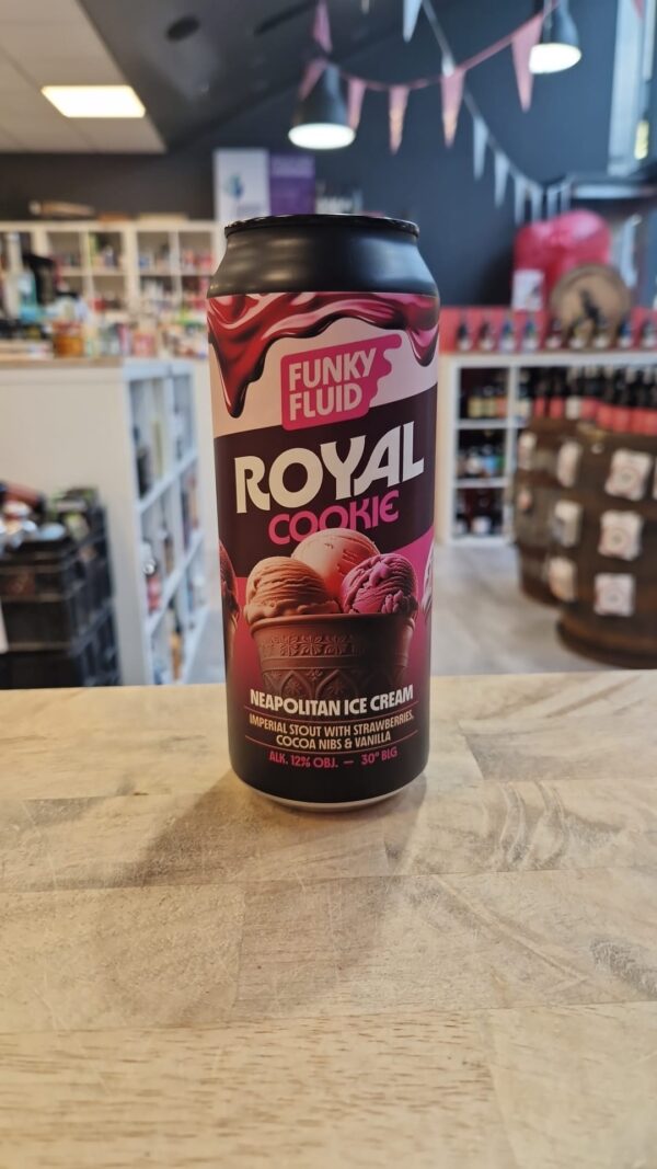 Funky Fluid - Royal Cookie: Neapolitan Ice Cream