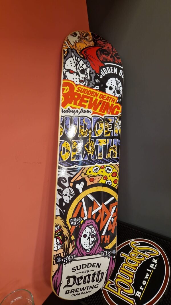 Sudden Death Skateboard (no wheels)