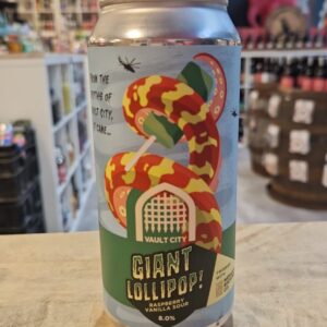 Vault City - Giant Raspberry Vanilla Lollipop