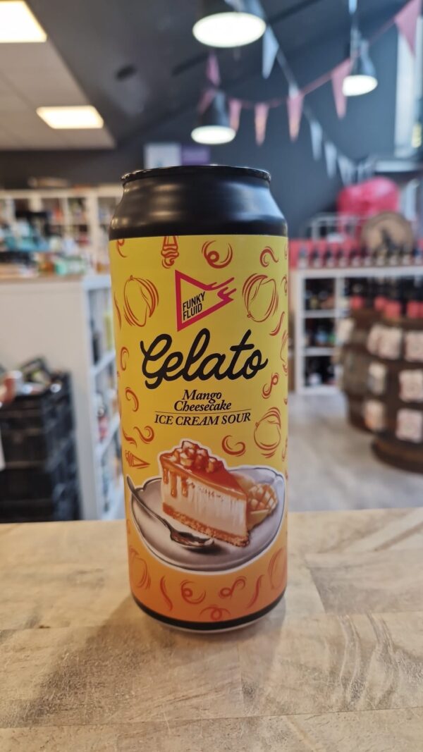 Funky Fluid - Gelato: Mango Cheesecake