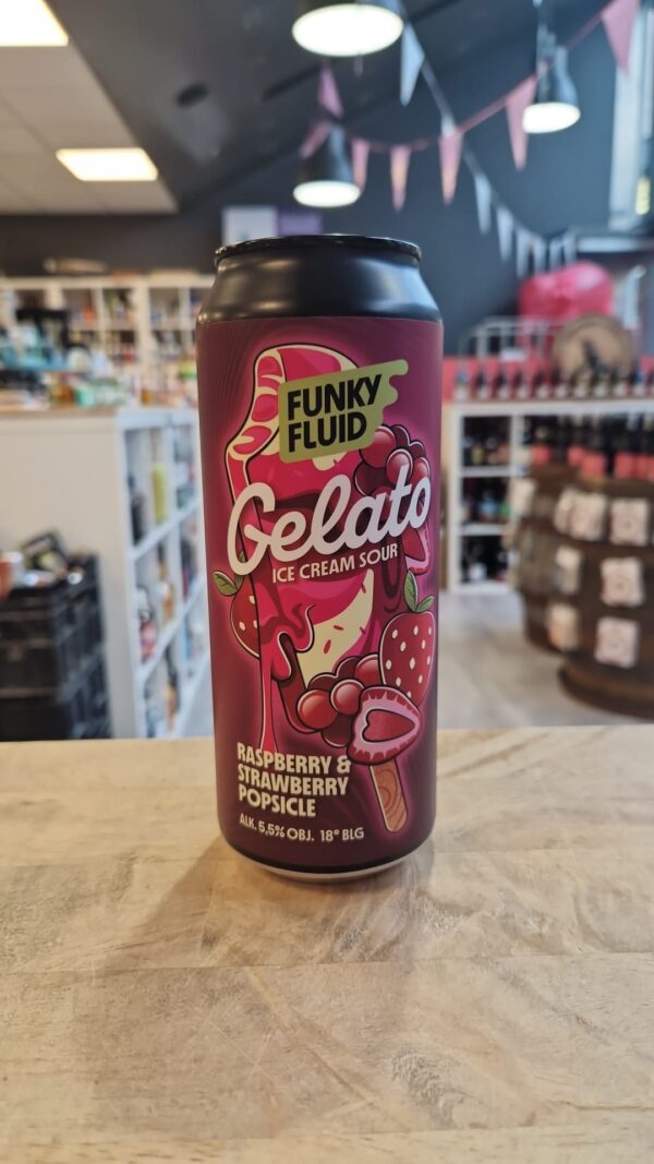 Funky Fluid - Gelato: Raspberry Strawberry Popsicle