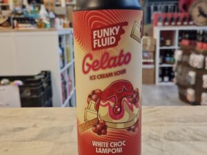 Funky Fluid - Gelato: White Choc Lamponi