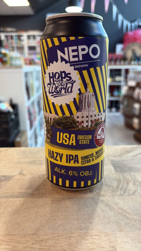 Nepo Brewing - Hops Around the World: USA Oregon State