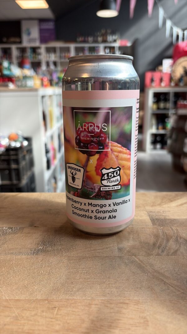 Arpus X Drekker X 450 North - Boysenberry X Mango X Vanilla X Coconut X Granola Smoothie Sour
