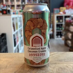 Vault City - Caramelised Apple Cinnamon Crumble Doughnut