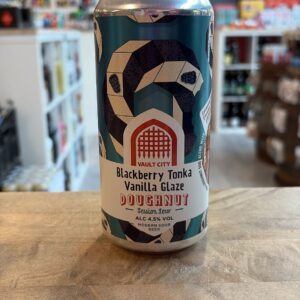 Vault City - Blackberry Tonka Vanilla Glaze Doughnut