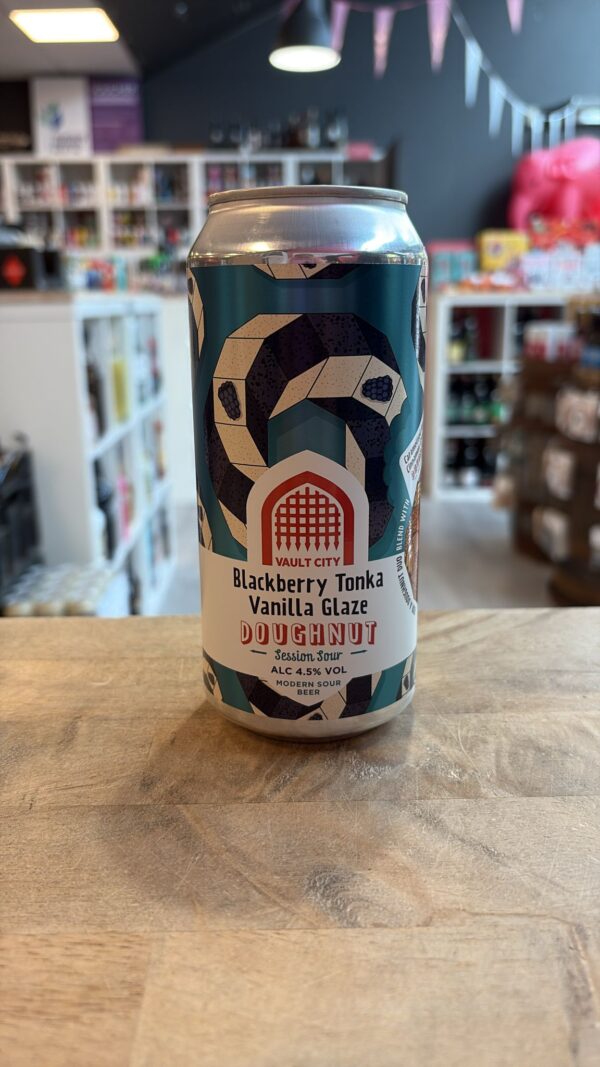 Vault City - Blackberry Tonka Vanilla Glaze Doughnut
