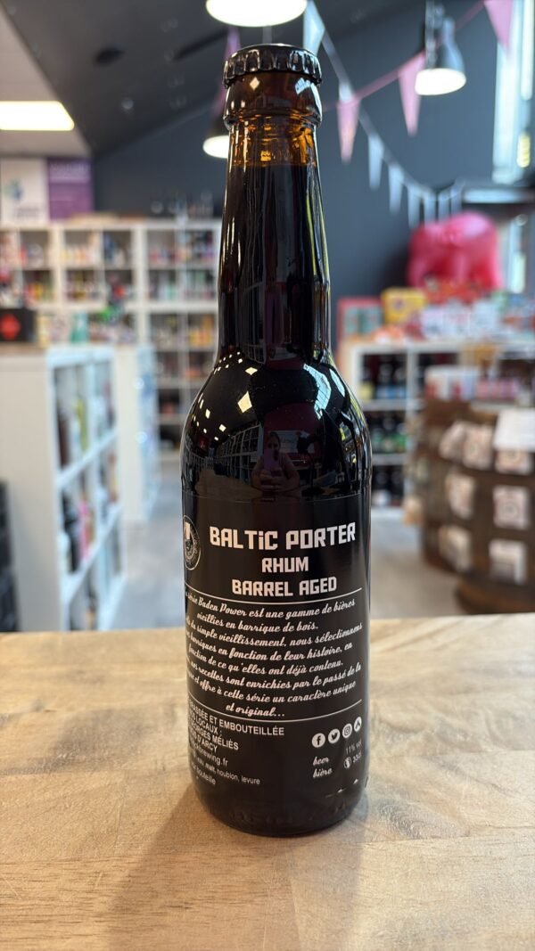 O'Clock Brewing - Baden Power Baltic Porter Rhum Barrel Aged