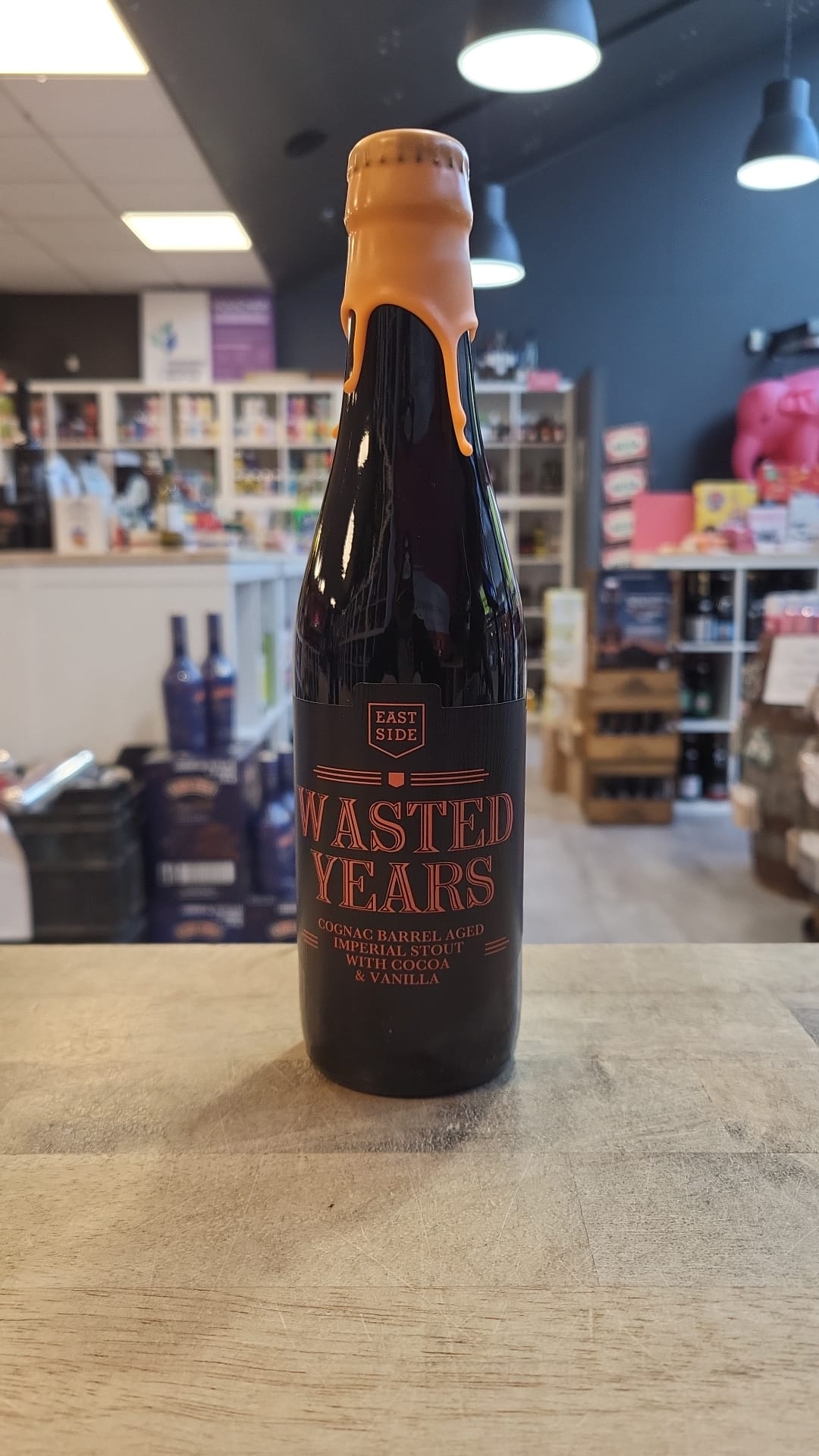 Eastside - Wasted Years Cognac Barrel Aged Coffee, Vanilla and Cocoa Imperial Stout