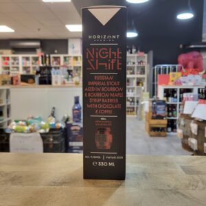 Horizont Brewing - Night Shift Vintage 2025 / Russian Imperial Stout Aged In Bourbon Maple Syrup Barrels With Chocolate & Coffee