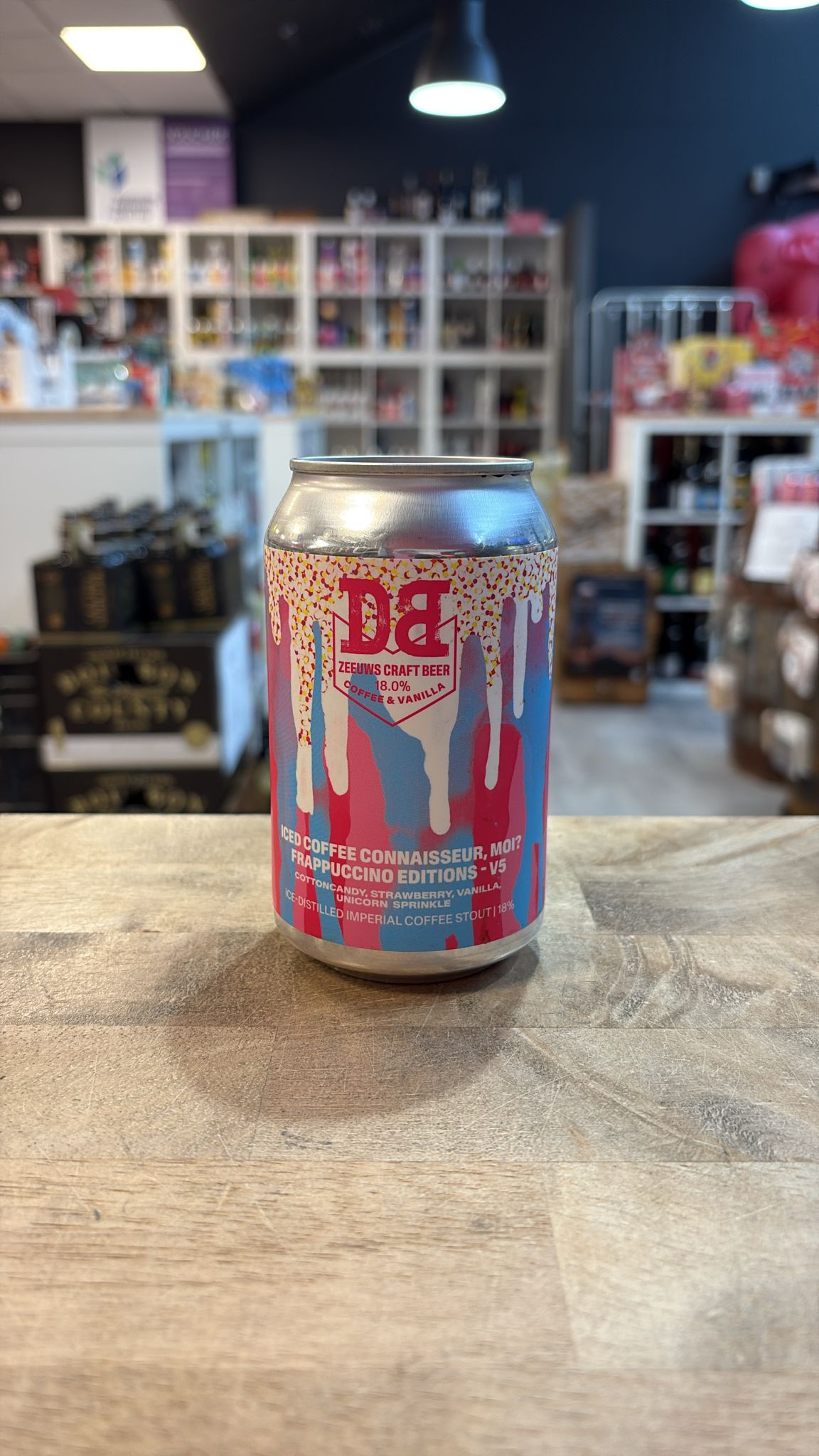 Dutch Bargain - Iced Coffee Connaisseur, Moi? - Frappuccino Editions V5 - Cottoncandy, Strawberry, Vanilla, Unicorn Sprinkle