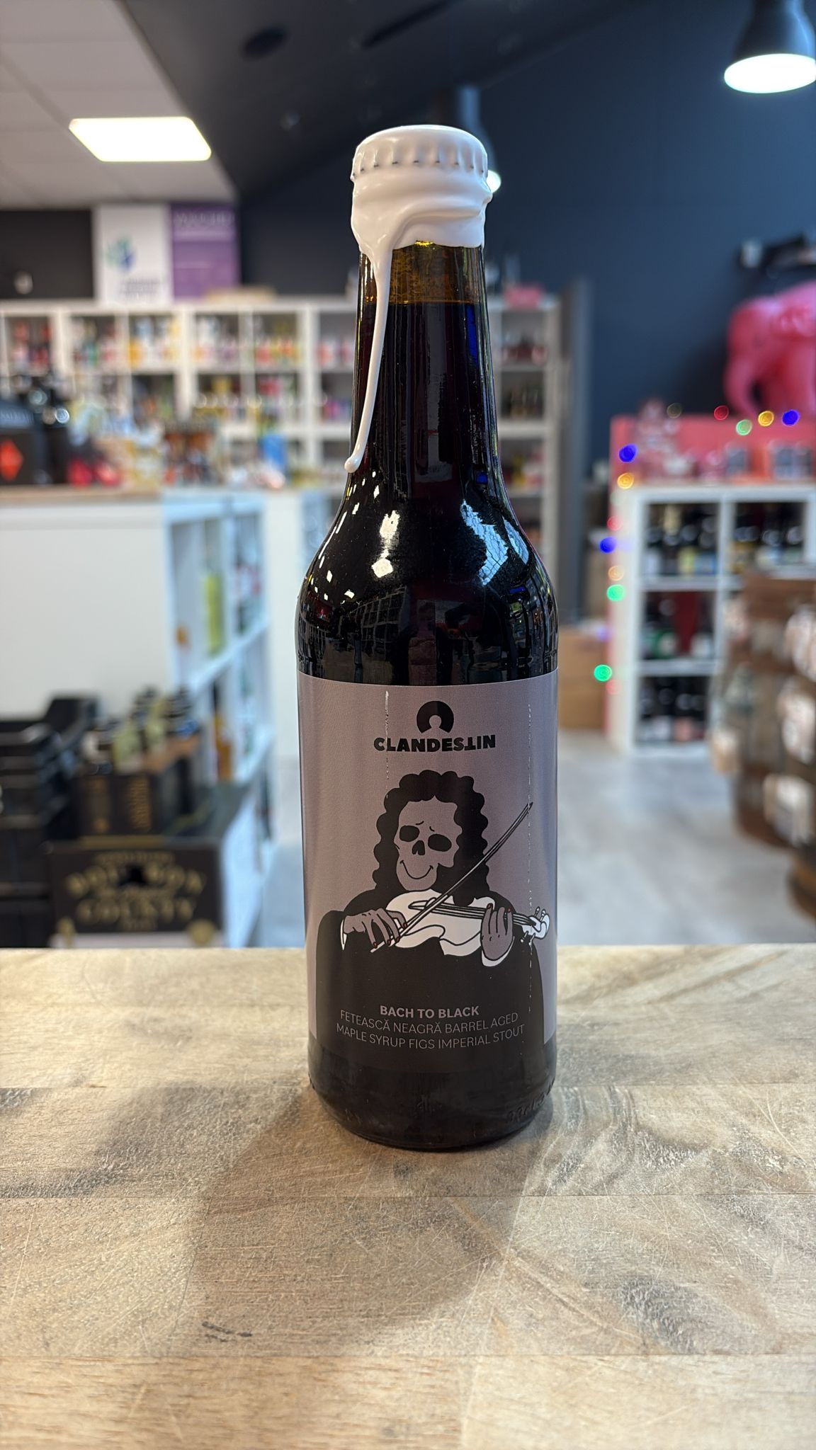 Clandestin - BACH TO BLACK