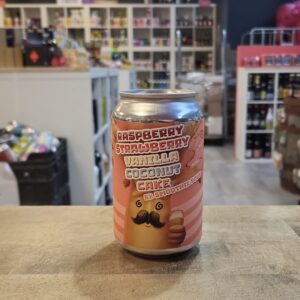 Lobik - Raspberry, Strawberry Vanilla Coconut Cake Smoothie