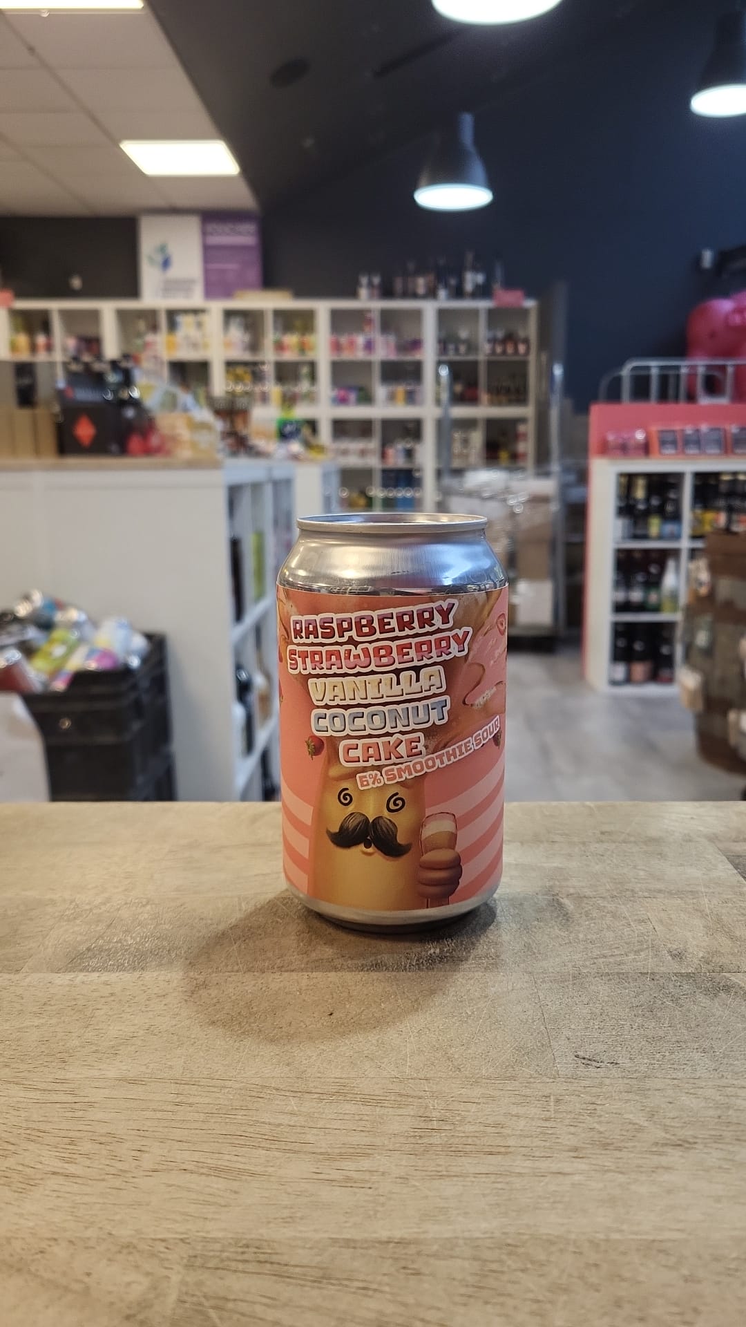 Lobik - Raspberry, Strawberry Vanilla Coconut Cake Smoothie