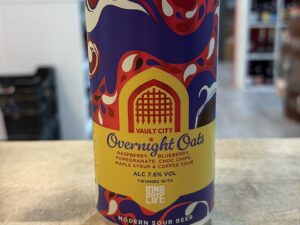 Vault City - Overnight Oats (Raspberry, Blueberry, Pomegranate, Chocolate Chips, Maple Syrup & Coffee)