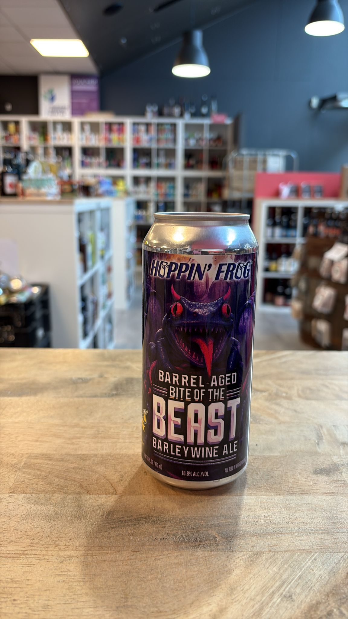 Hoppin' Frog Brewery - Barrel-Aged Bite of the Beast