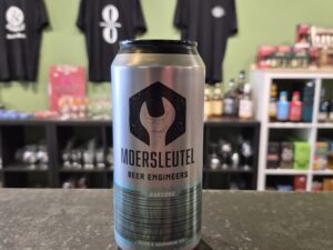 Moersleutel Craft Brewery - Barcode: Silver & Aquamarine