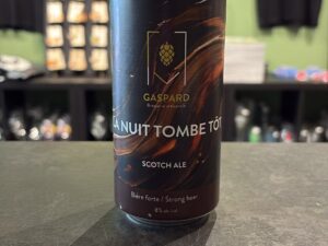 Gaspard Brasserie Artisanale - La Nuit Tombe Tôt (Scottish Ale)