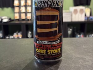 Hoppin' Frog Brewery - Bourbon Barrel-Aged Peanut Butter Hazelnut Caramel Chocolate Cake Stout